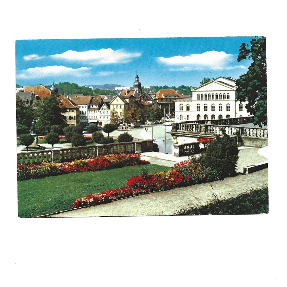 Germany Coburg Landestheater Postcard [p8.2]